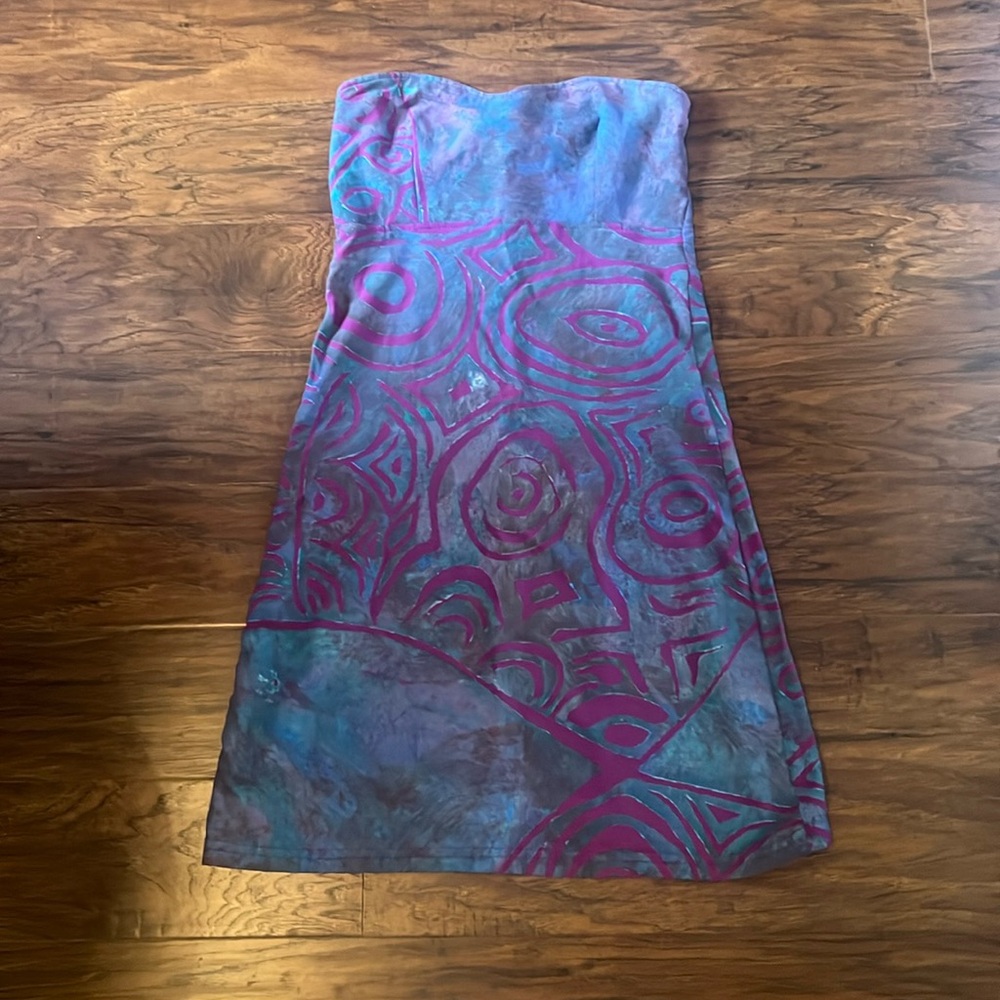 Tahiti Maohi Art dress size small